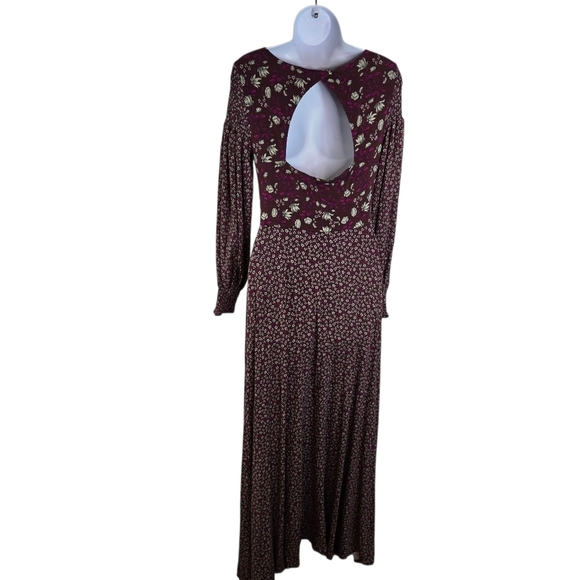 Free People Love Story Floral Long Sleeve Maxi Dress - Picture 7 of 14
